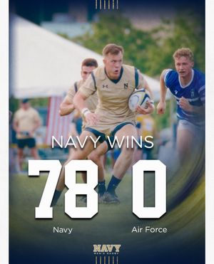 Image post by @navyrugby on Instagram