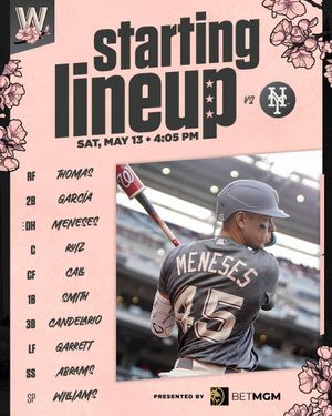 Image post by @Nationals on Twitter