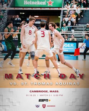 Image post by @harvardmvball on Instagram