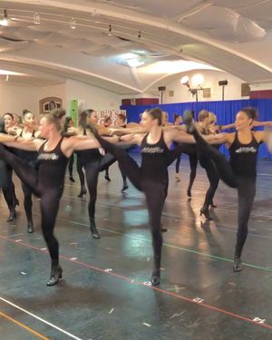 Image post by @rockettes on Facebook