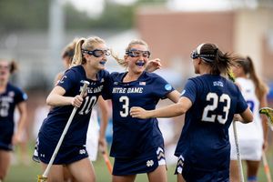 Image post by @NDWomensLax on Twitter
