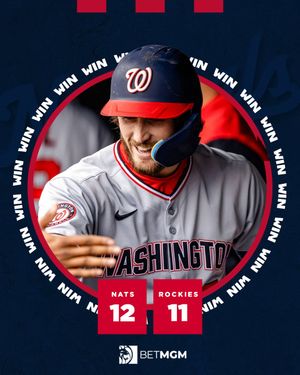 Image post by @Nationals on Twitter