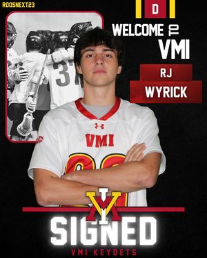 Image post by @vmi_lacrosse on Instagram