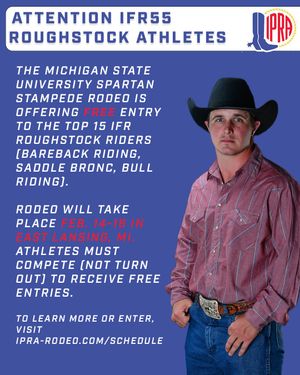 Image post by @internationalprorodeo on Instagram