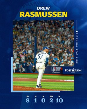 Image post by @RaysBaseball on Twitter/X