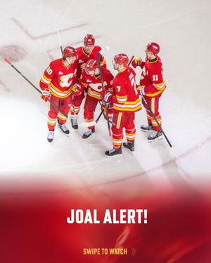 Image post by @nhlflames on Instagram