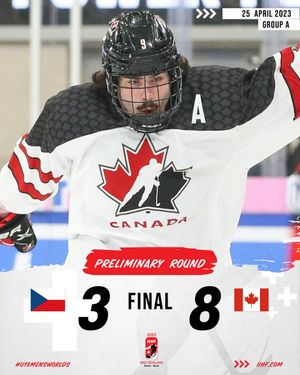 Image post by @IIHFHockey on Twitter