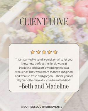 Image post by @soireessouthernevents on Instagram