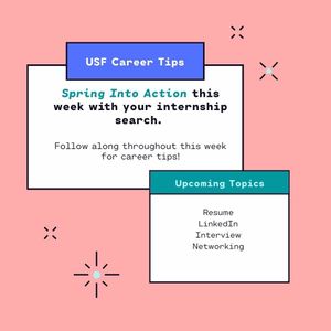 Image post by @usfcareer on Instagram