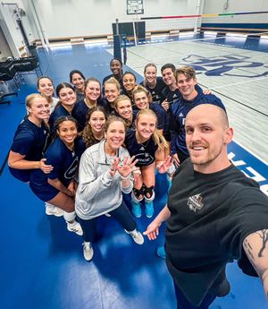 Image post by @RiceVolleyball on Twitter