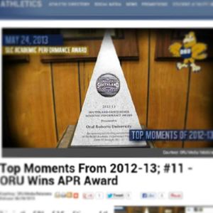 Image post by @oruathletics on Instagram