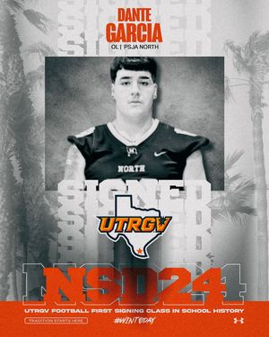Image post by @utrgvfootball on Instagram