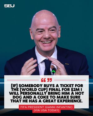 Image post by @SBJ on Twitter