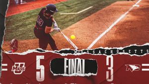 Image post by @UMassSoftball on Twitter