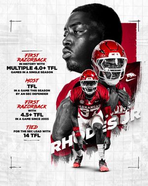 Image post by @RazorbackFB on Twitter