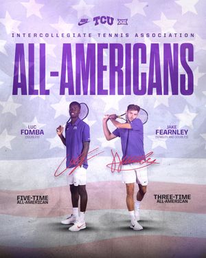 Image post by @TCUMensTennis on Twitter