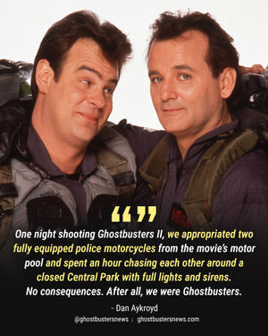 Image post by @ghostbustersnews on Instagram