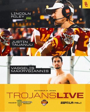 Image post by @USC_Athletics on Twitter