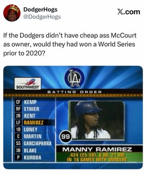 Image post by @therealdodgerhogs on Instagram