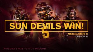 Image post by @ASUFootball on Twitter