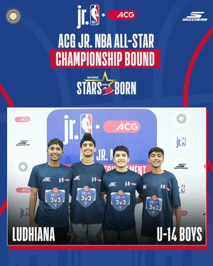 Image post by @nbaindia on Instagram