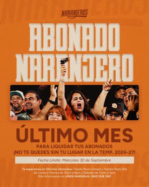 Image post by @clubnaranjeros on Instagram