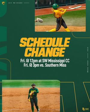 Image post by @baylorsoftball on Instagram