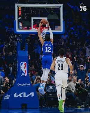 Image post by @sixers on Instagram