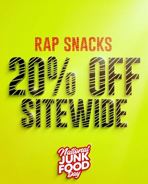 Image post by @officialrapsnacks on Instagram
