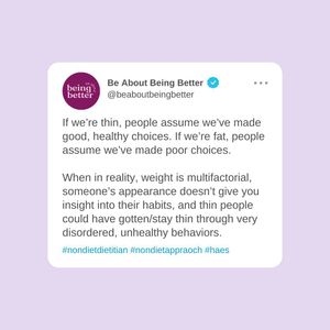 Image post by @beaboutbeingbetter on Instagram