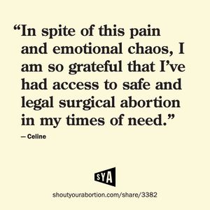 Image post by @shoutyourabortion on Instagram