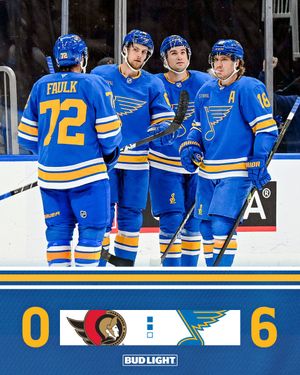 Image post by @StLouisBlues on Twitter