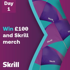 Image post by @skrill on Twitter