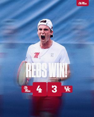 Image post by @olemissmtennis on Instagram