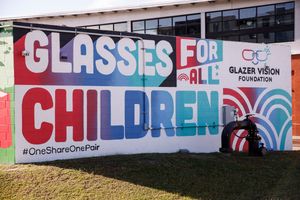 Image post by @glazervisionfdn on Twitter
