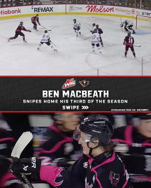 Image post by @westernhockeyleague on Instagram