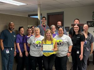 Image post by @ecuhealthnc on Facebook