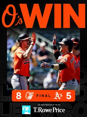 Image post by @Orioles on Twitter