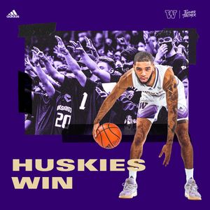Image post by @UW_MBB on Twitter