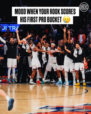 Image post by @nyknicks on Instagram