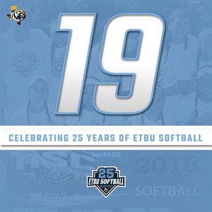 Image post by @etbu_softball on Instagram