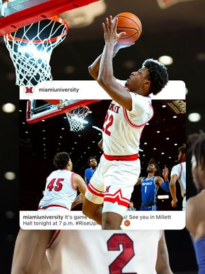 Image post by @miamiuniversity on Twitter