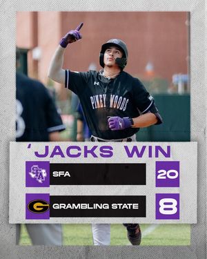 Image post by @sfa.baseball on Facebook