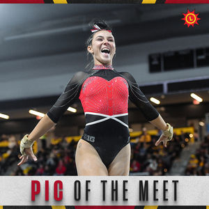 Image post by @TerpsGymnastics on Twitter