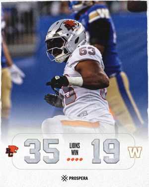 Image post by @bclions_official on Instagram