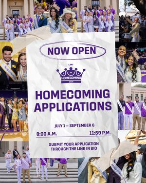 Image post by @lsucampuslife on Instagram