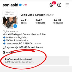 Image post by @soniasid on Instagram