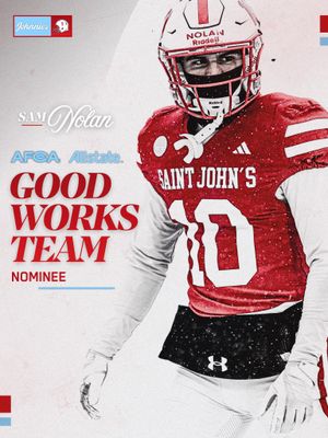 Image post by @saintjohnsfootball on Instagram