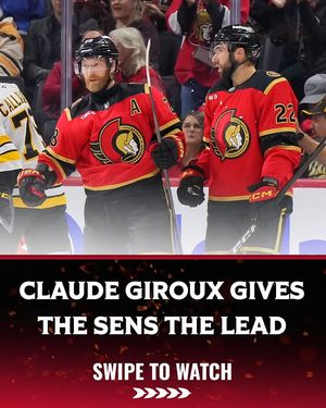 Image post by @senators on Instagram