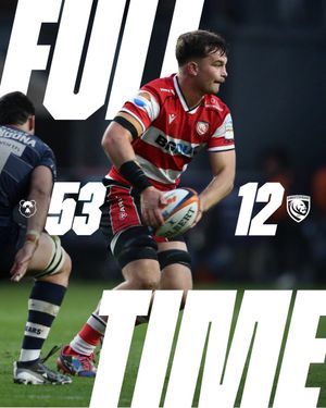 Image post by @officialgloucesterrugby on Instagram